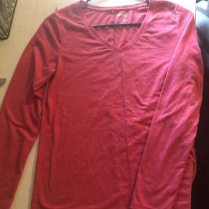 APT 9 V-Neck Tunic Long Sleeve